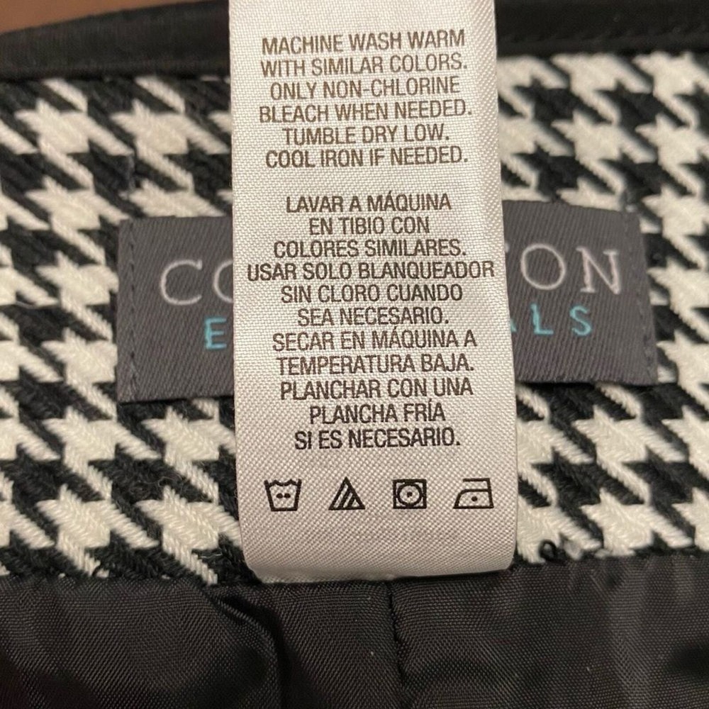 Covington Essentials Women Sz 10 Houndstooth Prin… - image 4